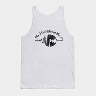 Black Gold Record store Tank Top